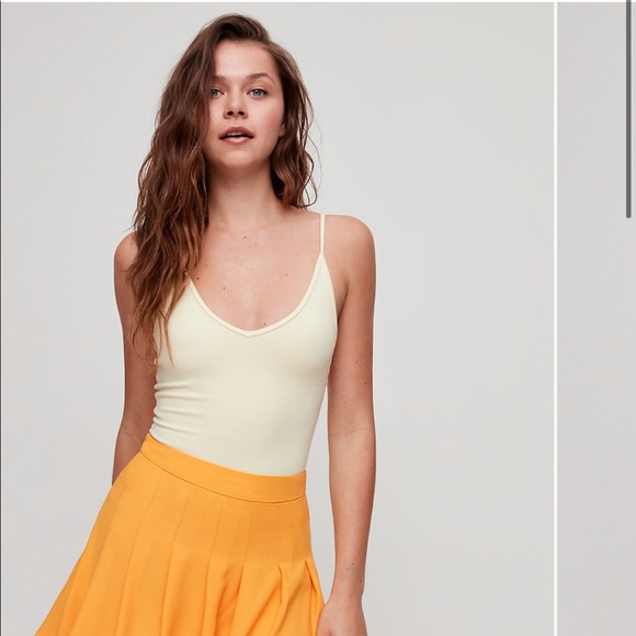 Aritzia Sunday Best Annie Bodysuit in BLACK - Picture 2 of 7